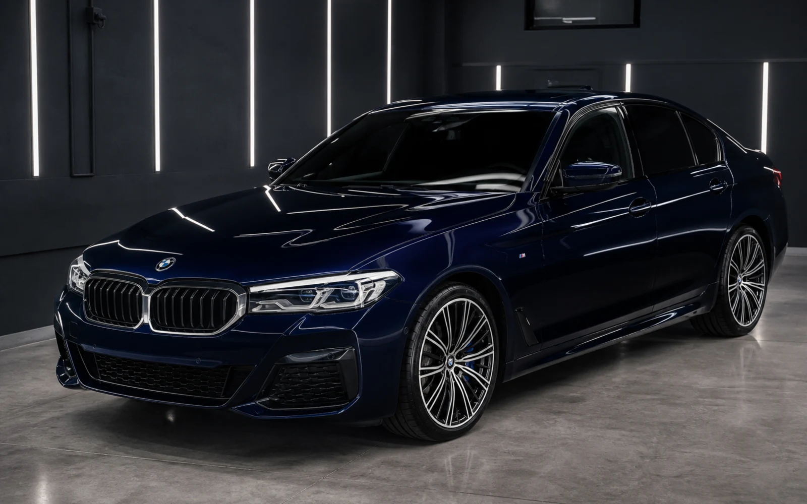 BMW 5 — փայլեցում և կերամիկա: Հետո