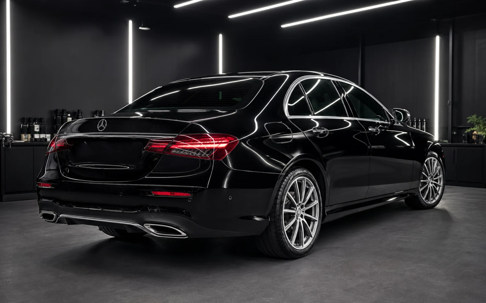 Mercedes E — կերամիկական ծածկույթ: Հետո