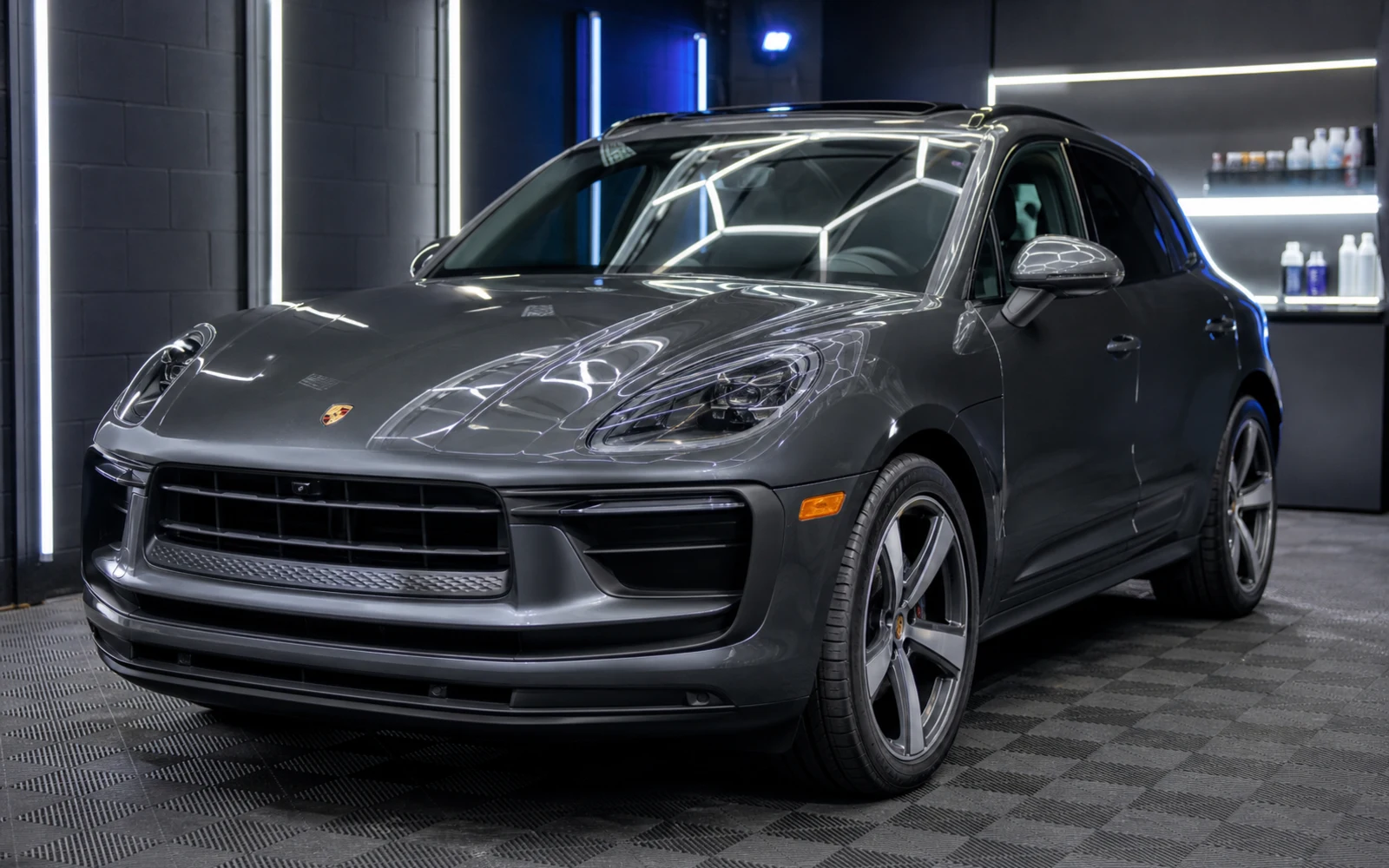 Porsche Macan — առջևի PPF: Հետո